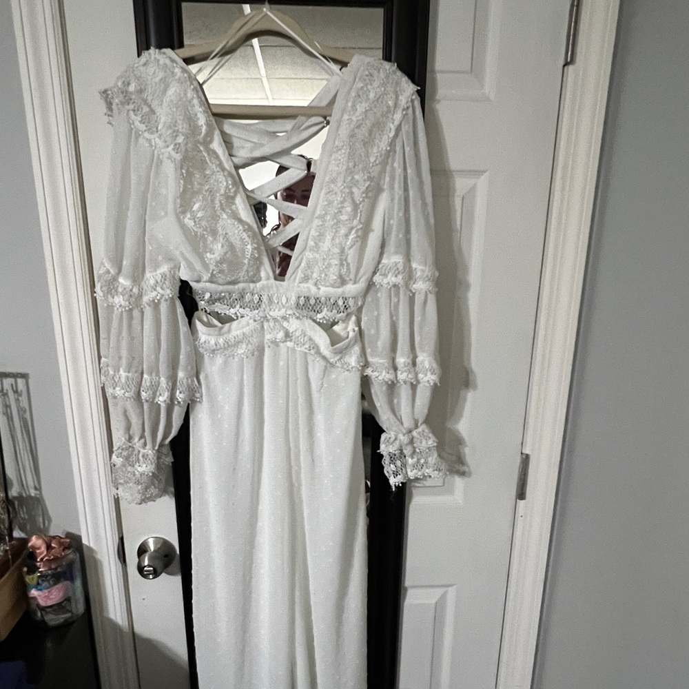 White jumpsuit, Size M